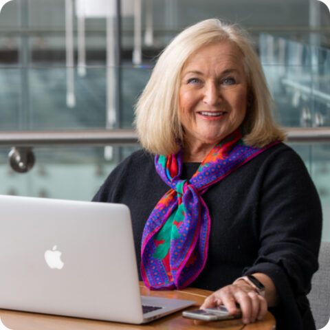 Portrait of Rhonda Abrams, Melio's Expert in Residence.