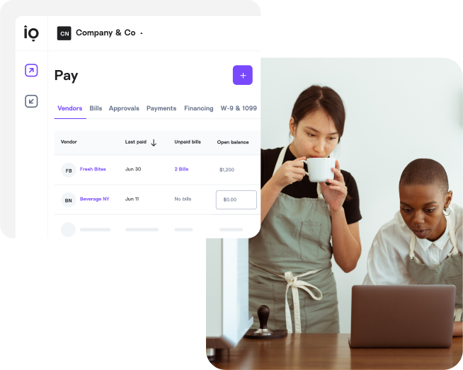 Easily pay all your business expenses with Melio B2B payment platform