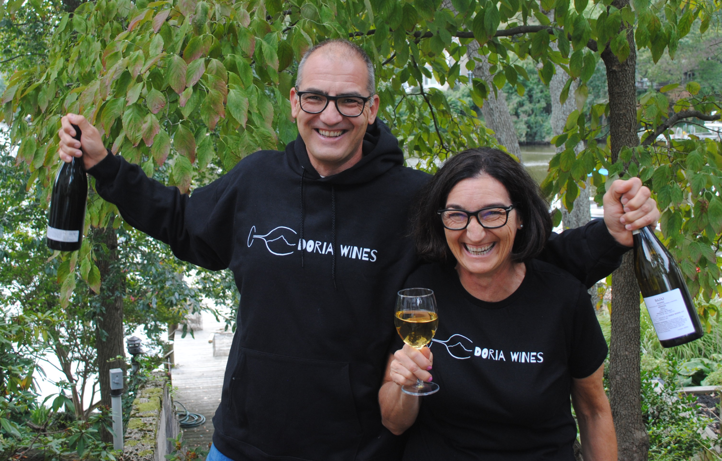 Cristina and Marco Doria, Founders of Doria Wines