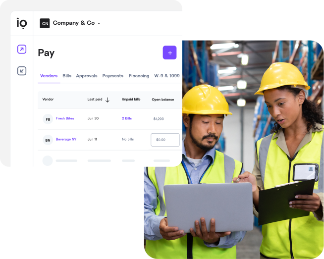 Accounts Payable Platform for Construction Companies